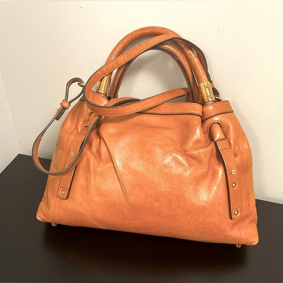 Chloe leather Victoria 2Way crossbody handbag EUC - Picture 6 of 9